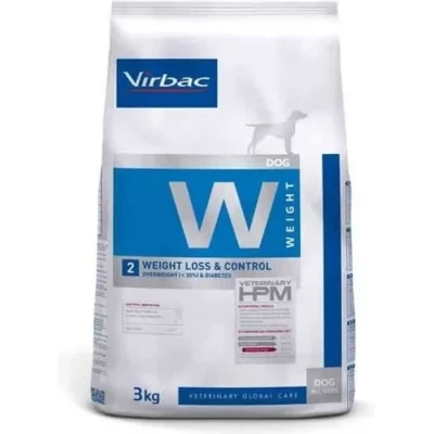 Image de Croquettes VIRBAC Veterinary hpm Diet Chien Weight 2 Loss &amp; Control pour surpoids et diabète 3kg