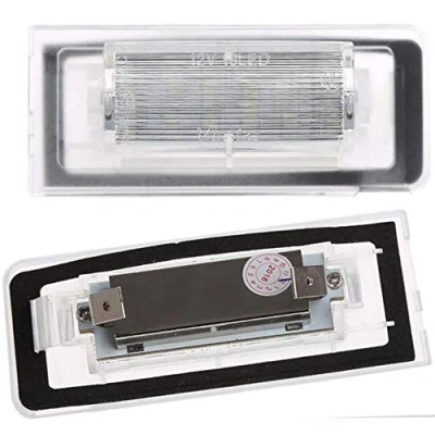 Image de BOOMBOOST Lampe de Plaque d&#039;immatriculation à numéro 2 PCS LED 6000K pour Audi TT 8N 1999 2006