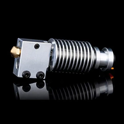 Image de BZ 3D V6 Volcano All Metal Hotend,Bloc chauffant Volcano,Buse en Laiton 0.4mm,Heatbreak Alliage de Titane pour Hotend,Prusa i3 MK2S MK3 MK3S Hotend.