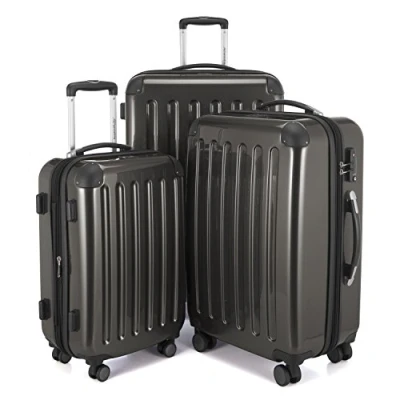 Image de HAUPTSTADTKOFFER Alex Ensemble de 3 Valises Rigides Graphite Brillant, TSA, (S, M &amp; L), 235 litres