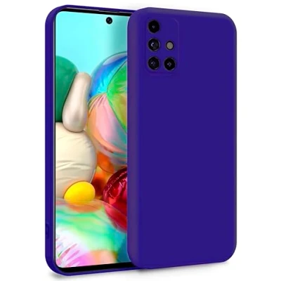 Image de MyGadget Coque pour Samsung Galaxy A71 4G Case Protection Rigide Anti Choc avec Doublure Microfibre Violette