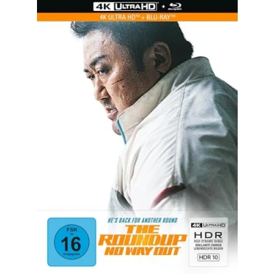 Image de The Roundup: No Way Out, 1 4K UHD Blu ray + (Limited Collector&#039;s Edition im Mediabook)
