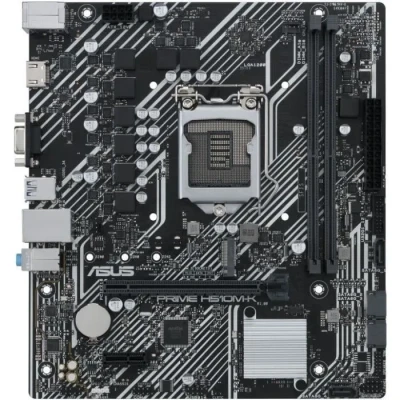 Image de ASUS PRIME H510M K Carte mère Intel H510 LGA 1200 mATX (PCIe 4.0, M.2, Ethernet 1 Gb, HDMI, D Sub, USB 3.2 Gén. Type A, SATA 6 Gb/s)