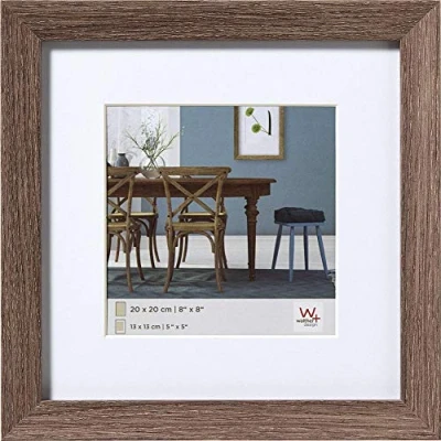 Image de walther design cadre photo noyer 40 x cm avec passe partout, en bois Fiorito EF440N