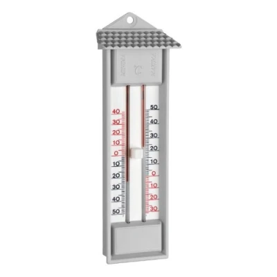 Image de TFA Dostmann thermomètre analogique Maxima Minima, 10.3014.14, résistant aux intempéries, Blanc