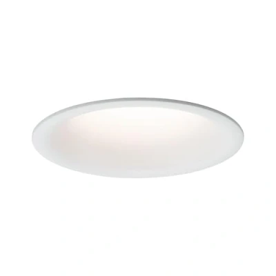Image de Paulmann 93416 LED Cymbal incl. 1x6,8 watts IP44 gradable projecteurs Blanc dépoli spot plastique lampe encastrée 2700 K, Matière, 6.7 W, 1er Set