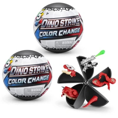 Image de Dino Strike Colour Change Series 5 Mystery Collection Capsule (lot de 2)