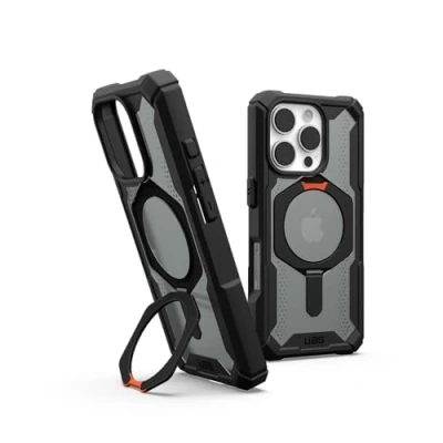 Image de Coque pour iPhone 16 Pro MagSafe Plasma XTE avec Fonction Stand Noir Neuf