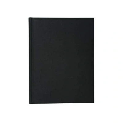 Image de Le Dauphin Réf. 5529D 1 Registre Dimensions 22 x17 cm imprimé quadrillé 5x5 petits carreaux papier intérieur 90 grammes 200 pages numérotées couverture rigide en toile noire