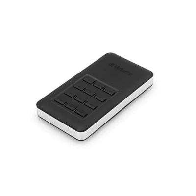 Image de Verbatim Store &#039;n&#039; Go Secure SSD 256 Noir externe sécurisé par mot de passe USB 3.0 pour Windows et Mac OS X disque portable C flash