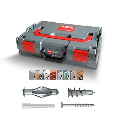 Image de TOX L BOXX Mallette d&#039;assortiment Indoor, efficace, robuste, résistante aux charges &amp; empilable assortiment de chevilles pour cavités, 1 pièce, 094901605