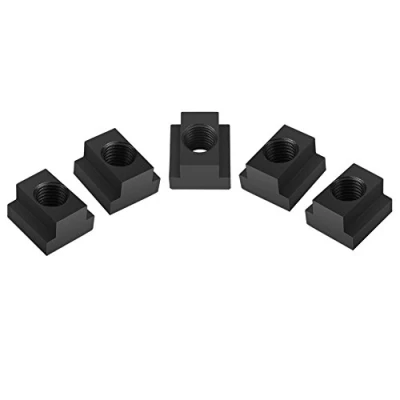 Image de Écrous en T Encoche,5 pcs Les écrous M14 de Fente pour Finition oxyde s&#039;inscrivent Parfaitement dans rainures des Tableaux Machines Outils