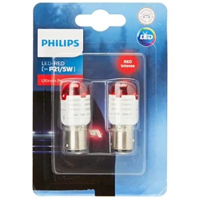 Image de Philips Ultinon Pro3000 LED lampe de signalisation automobile (P21/5W red)