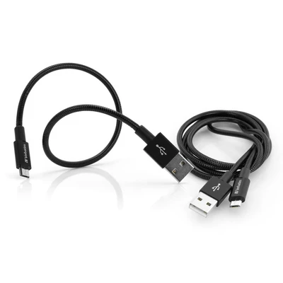 Image de Verbatim 48875 câble USB 1 m 3.2 Gen (3.1 1) Micro A Noir Neuf