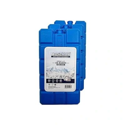 Image de Schone Lot de 3 Blocs Glace 200 ML Liquide Refroidissement Qui Reste Simplement congelé Plus Longtemps 12 Heures