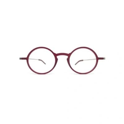 Image de CONTOUR ZUMO Lunettes de lecture ou vue fatiguées avec filtre lumière bleue pour ordinateurs et écrans, ultra résistant étui en aluminium plat. (Bordeaux, 1.5, x)