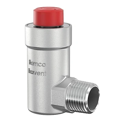 Image de Flamco Flexvent H 1/2&quot; Vanne de purge d&#039;air automatique, Nickelé 27710