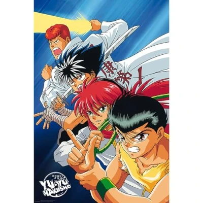 Image de ABYstyle YU HAKUSHO Poster Groupe (91,5 x 61 cm)