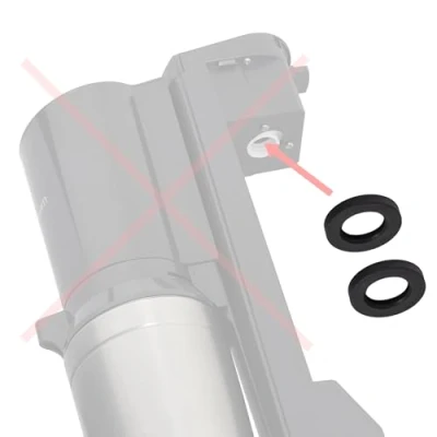 Image de Lot de 2 joints toriques rechange pour cylindre C02 la machine à gazéifier compatibles avec Brita Sodastream Cystal Sodaclub Wassermaxx MySodaPop Spudelino et bien plus encore