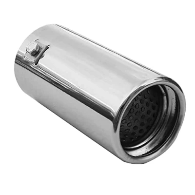 Image de Autohobby Embout d&#039;echappement universel 1964 En acier inoxydable Jusqu&#039;a 57 mm de diametre Chrome