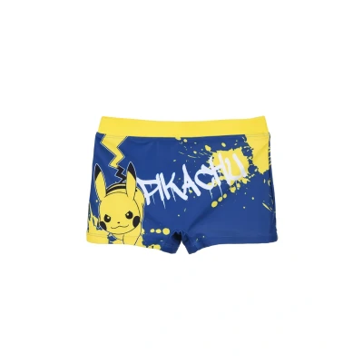 Image de Pokémon, Boxer Maillot de Bain, Garçon (Jaune,10 Ans)