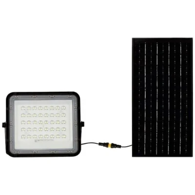 Image de Spot solaire V TAC VT 80W Noir LED Détecteur de mouvement