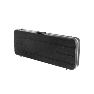 Image de VEVOR Étui Guitare Électrique Rigide Rectangulaire 1050 mm avec Verrouillage à Clés, Poignée, Rembourrage en ABS, Doublure Douce, Résistants l&#039;Eau, pour Guitares Électriques de 39 po 99 cm, Noir