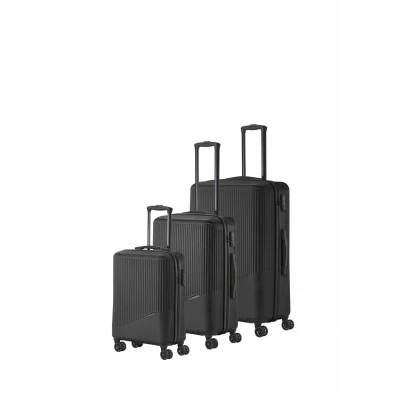 Image de travelite Set de valises à 4 roues 3 pièces tailles L/M/S, série bagages BALI : Trolleys coque dure en ABS avec serrure combinaison TSA (valise main sans TSA)