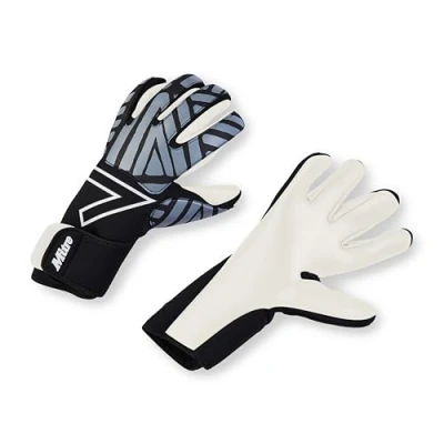 Image de Mitre Impel Gants de Gardien But Absorption des Chocs Adhérence supplémentaire, Noir/Gris, 9, 19 cm