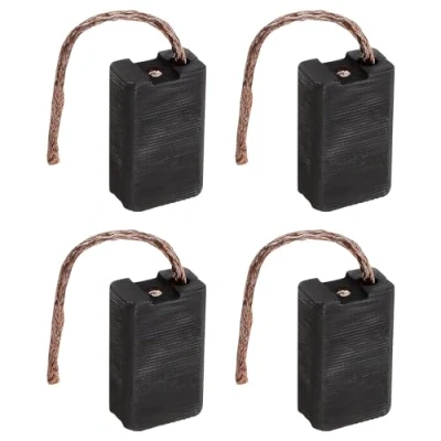 Image de YINETTECH 2 paires de Balais carbone avec Autostop 7 x 12 20 mm Outil électrique Meuleuse d&#039;angle Moteur charbon compatibles Parkside PWS 230 D4