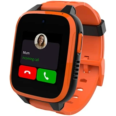 Image de XPLORA XGO 3 Montre connectée pour Enfants (avec SIM) 4G, Appels, Messages, Mode école, Fonction SOS, localisation GPS, Appareil Photo, podomètre incluant Mois d&#039;abonnement Gratuit (Orange)