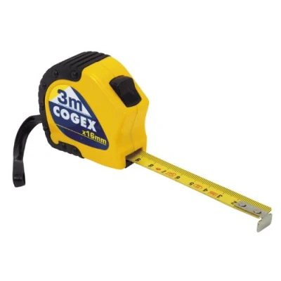 Image de Cogex Metre ruban 3 m x 16 mm boîtier bi matière avec 2 046214