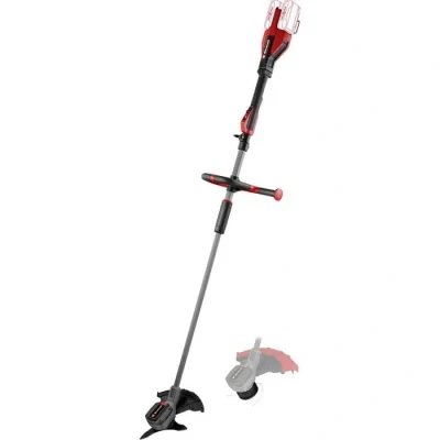 Image de Einhell Professional Débroussailleuse sans fil GP BC 36/430 Li P BL Solo Power X Change (36V, moteur charbon, largeur de coupe 43 cm, poignée en P, bobine double fil, lame 3 dents, batterie)