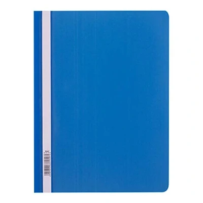 Image de D.RECT Chemise de classement Polypropylène A4 sans perforation Bleu
