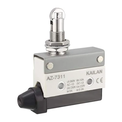 Image de ESYEM Micro Interrupteur de Fin Course à Rouleau AZ 7311, Montage sur Panneau momentané 1NC + 1NO for Moulin CNC, Porte d&#039;imprimante 3D Commande