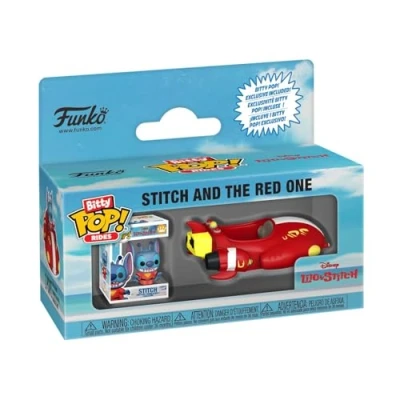 Image de Figurine Funko Bitty Pop! Ride Lilo Et Stitch The Red One Avec