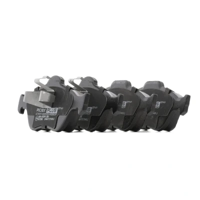 Image de RIDEX PLUS 402B0023P Jeu de plaquettes frein non préparé pour indicateur d&#039;usure FORD: FIESTA 5, 4, Fusion Break, MAZDA: 2 5 portes