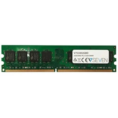 Image de V7 V753002GBD 2GB DDR2 PC2 5300 667Mhz DIMM Desktop Module de mémoire