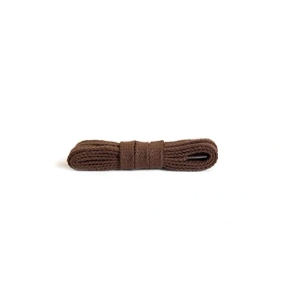 Image de Kaps lacets plats, durables 100% coton de haute qualité, fabriqués en Europe, 1 paire, plusieurs couleurs et longueurs (150 cm 7 à 10 paires d&#039;oeillets / 76 marron)