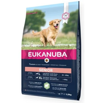 Image de Eukanuba Chien Senior Adulte Nourriture sèche Pour Grande Race Agneau&amp;Riz 12kg