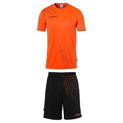 Image de uhlsport Score 26 football trikot Jeu de maillots complet comprenant un t shirt et short sport 10 variantes disponibles pour adultes enfants
