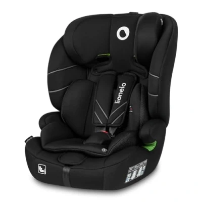 Image de Siège auto bébé évolutif LIONELO Levi One i Size 76 150 cm Groupe 1/2/3 Noir
