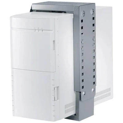 Image de Support d&#039;ordinateur NEWSTAR CPU D100SILVER Montable sous bureau Argent