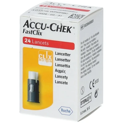 Image de Accu Chek® Fastclix Lancettes