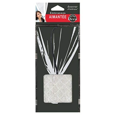 Image de Douceur d&#039;Intérieur EMBRASSE AIMANTEE, Pavela Blanc, L 43 x 6 CM