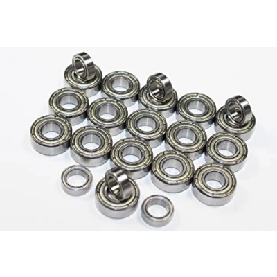 Image de CNCTEC Jeu de roulements à billes pour châssis Tamiya TA 01.