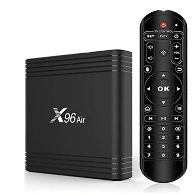 Image de AMITVA Smart TV Box, X96 Air Android Box 9.0 Amlogic S905X3 4 Go / 64 2.4G 5G WiFi Bi Bande 8K Décodage Vidéo UHD 4K Lecteur Multimédia,2gb+16gb