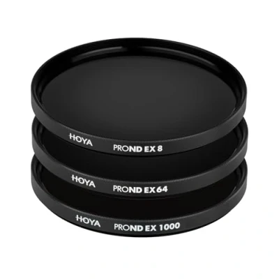 Image de HOYA Pro ND EX Kit Filtre ND8/ND64/ND1000 62mm Neuf