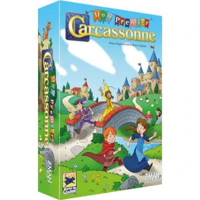 Image de Asmodee Hans im Glück Mon Premier Carcassonne Jeux de société Jeu Enfants et Famille A partir 4 Ans 2 à Joueurs 20 Min Version française