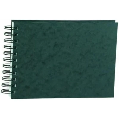 Image de Daler Rowney Langton Carnet à spirale pour croquis Couverture arrière rigide Format paysage 265 x 210 mm